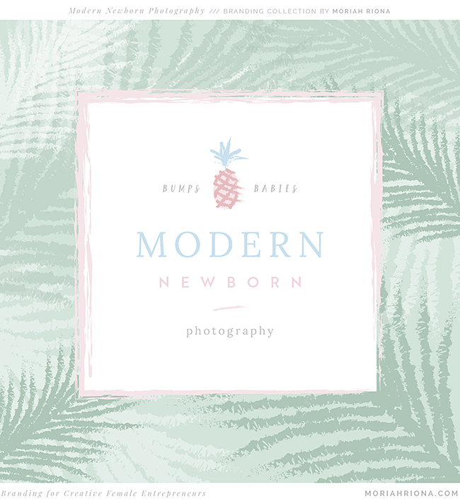 Fun beach inspired logo and branding for luxury newborn and maternity photographer. Soft pastel color palette and hand sketched logo. Branding for photographers, logo for photographer, rebrand for newborn photographer, brand colors and mood board #branding #logo #moodboard #brandcolors #rebrand #photographer #photobiz #bossbabe