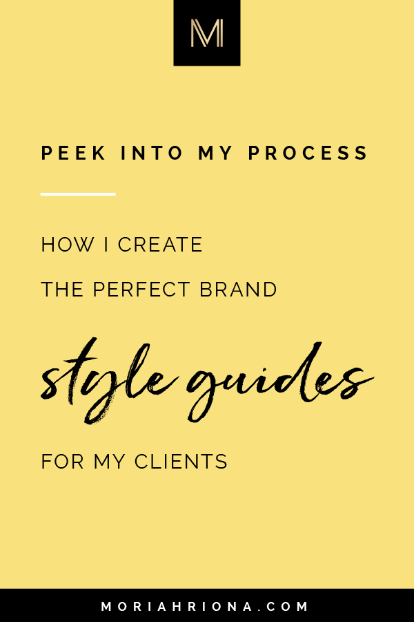 Branding Guide: How to Create Consistency with a Brand Style Guide | Wondering what to include in the perfect brand style guide? Click through for a peek at how I design my own branding clients' style guides! #branding #marketing #graphicdesign #smallbusiness