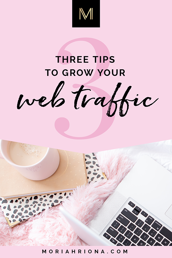Website Visitors: 3 Tips To Boost Your Web Traffic | Ready to increase your website traffic? This video is for you, Friend! Click through to learn my top 3 tips to get more eyes on your online business and boos your search engine ranking! #digitalmarketing #website #seo #blogging