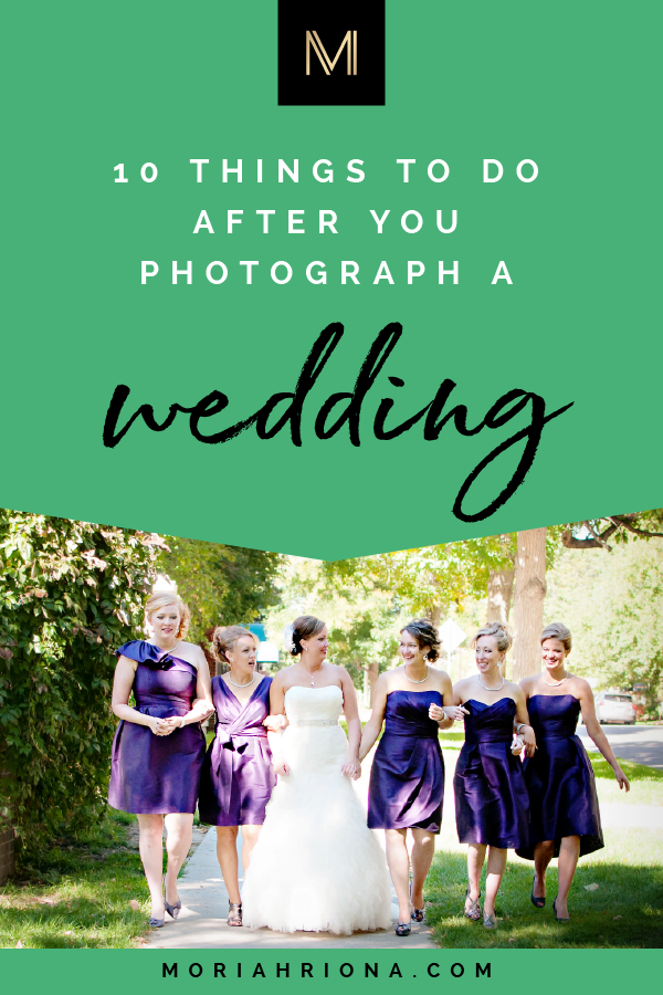 Wedding Workflow: 10 Things To Do After You Photograph A Wedding | Are you overwhelmed with photo editing? This post is for you! Click through to learn how to edit a whole wedding in a week! Lightroom tips, software advice, culling tutorials and more! #wedding #photography #lightroom #photoshop