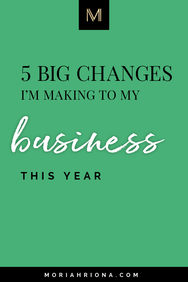 Small Business Tips: 5 Things I'm Doing Differently In 2020 | Wondering how to be a successful entrepreneur? Well, you've gotta embrace change, friend! In this video I'm sharing my tips for startups, entrepreneurship, and the tools and tricks I'm using to take my biz to the next level in 2020. #entrepreneur #business #marketing