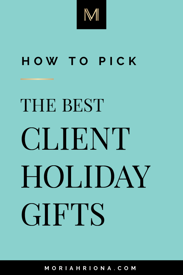 Wondering how to choose the best client holiday gift? This video is for you! Hit 'play' for client holiday gift ideas for solopreneurs—including last minute gifts, cheap gift ideas, and luxury gifts to really surprise them this Christmas! #branding #christmas #clientgifts #giftideas