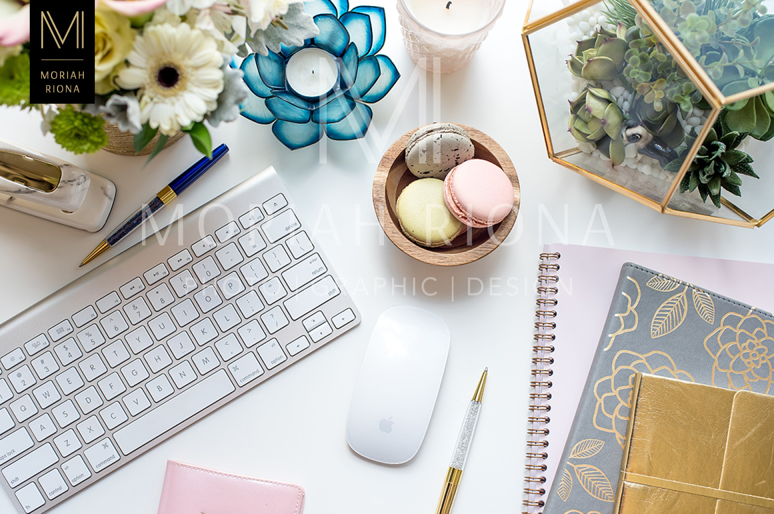 Custom Styled Stock Photos: Denver Life Coach, The Inspired Mama | Feminine brand photography, flatlays and office scenes for life coach brand. Click through to see more! #styledstock #brandphotos #branding #marketing #coach