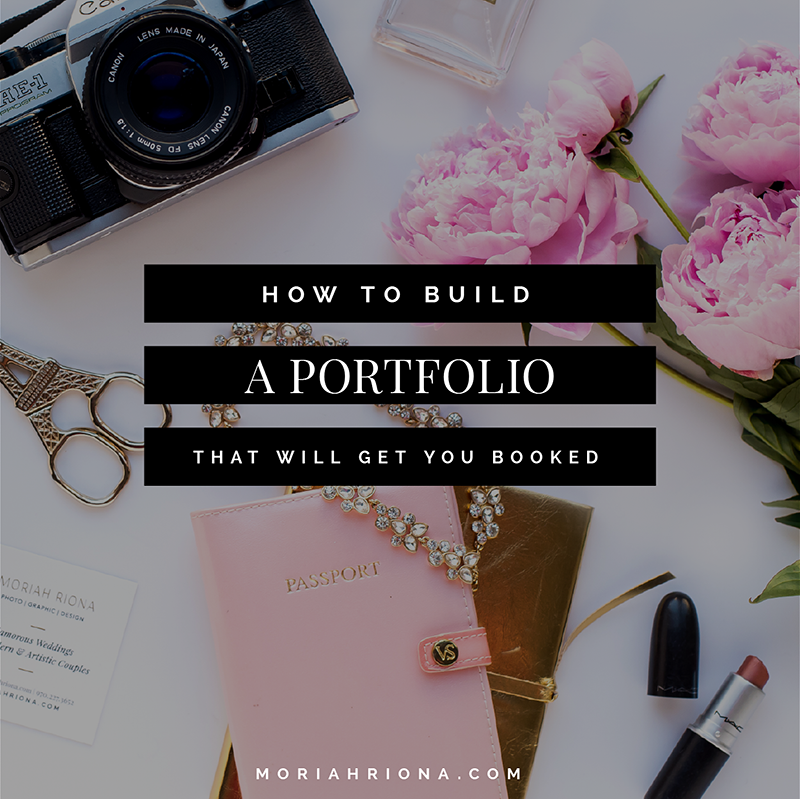 Tips to take your wedding photography portfolio to the next level and book your dream client. Business and branding tips for photographers. Small business, portfolio building, branding, marketing for photographers #portfolio #portfoliobuilding #photographer #photobiz #marketing #branding