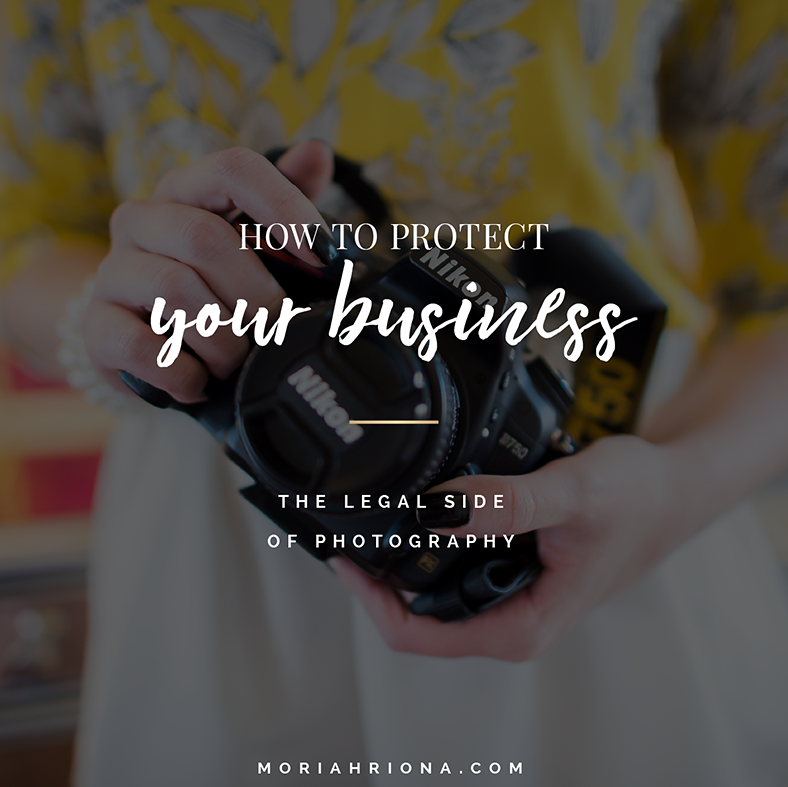 What you need to know about running a legal and legitimate photography business. Business tips and education for creative entrepreneurs, photographers. #weddingphotography #branding #business #legal #contract #marketing #entrepreneur