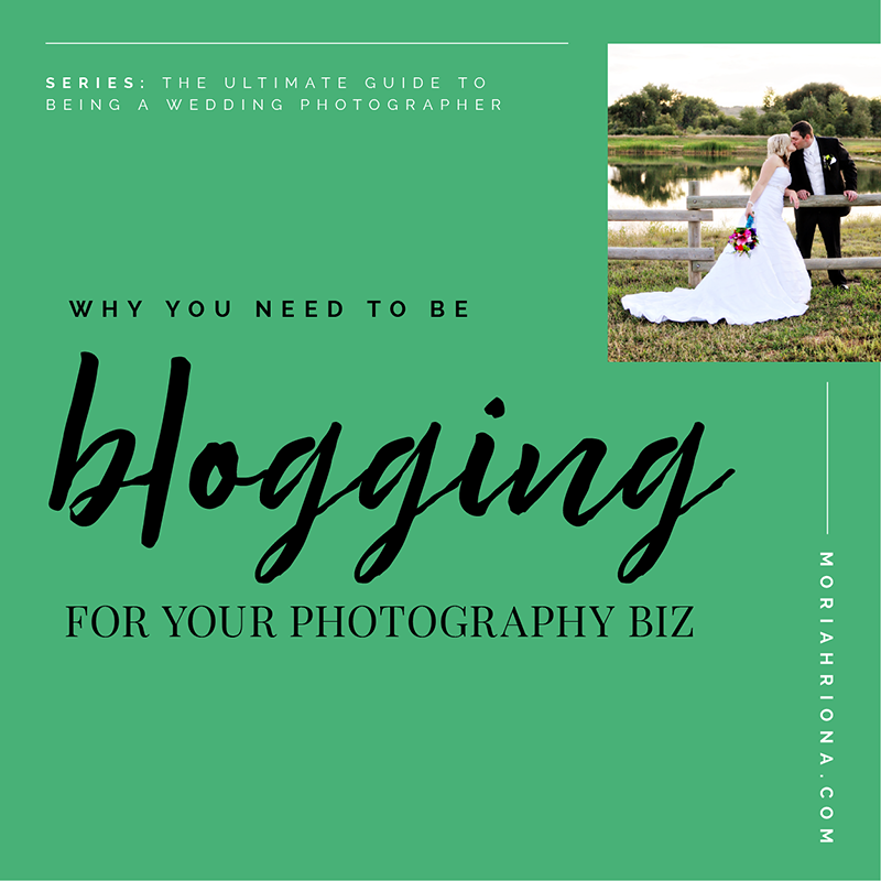 One of the best things you can be doing to market your creative biz is blogging regularly. Click through to see why all photographers and creative female entrepreneurs should have a blog to attract their ideal clients. #weddingphotographer #bride #weddingpro #entrepreneur #blogging #socialmedia #marketing #branding