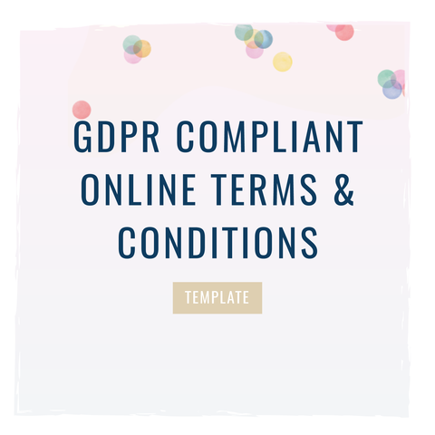GDRP compliant templates for your website and blog from The Contract Shop. Contracts and legal docs for small businesses and entrepreneurs. Click here to learn more. #smallbiz #entrepreneur #gdrp #website #webdesign #contract #template