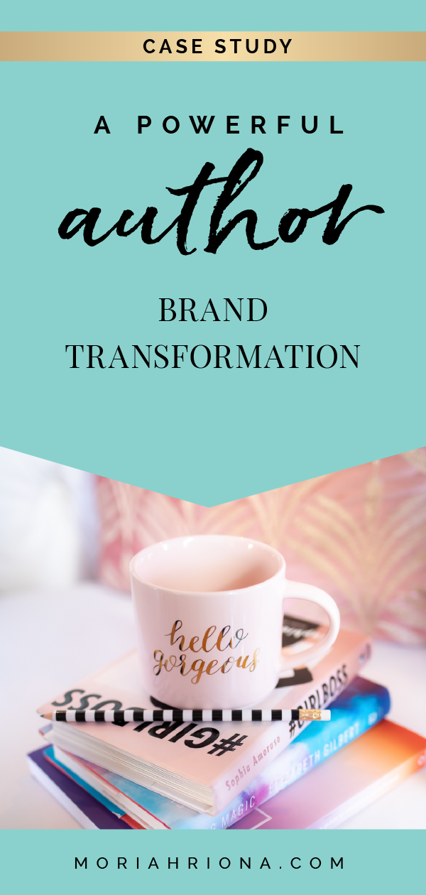 Author Logo Design Amy O’Hana’s Brand Transformation