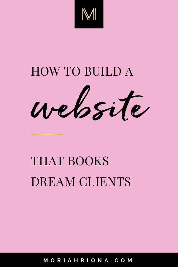 Website Design for Small Business: How to Build a Website that Attracts your Ideal Client | Wondering how to build a website that converts? Click through for 4 web design tips to help you attract the best clients for your creative biz! #smallbiz #entrepreneur #marketing #webdesign