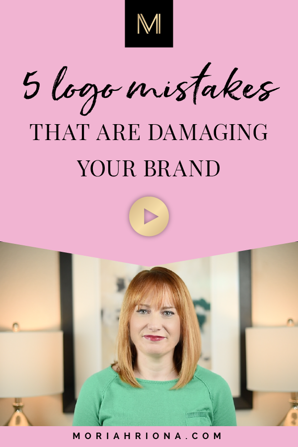 Logo Design: 5 Logo Mistakes That Are Damaging Your Brand | These newbie mistakes could be costing you money and customers! Click through to learn which logo and branding mistakes to avoid. #graphicdesign