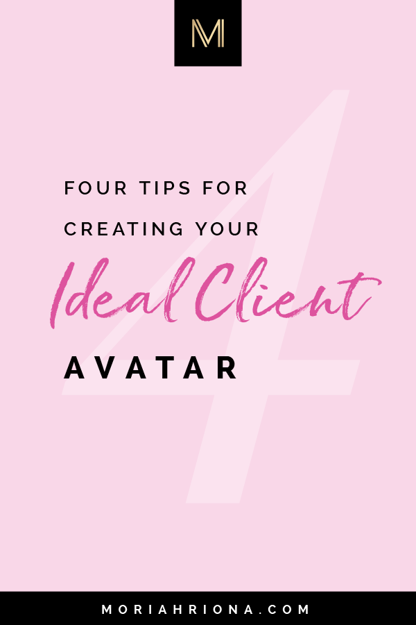 Small Business Marketing Strategy: 4 Tips For Creating Your Ideal Client Avatar | Wondering how to get your dream clients to book? Click through for your free Ideal Client Avatar worksheet, and my step-by-step guide of how to find your ideal customer. #idealclient #avatar #marketing #smallbusiness
