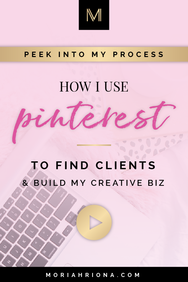 Small Business Marketing: How To Book More Clients With Pinterest | Ready to use Pinterest to grow your small business? This video is for you! Click through to learn my top tips and strategies for Pinterest marketing for bloggers and entrepreneurs! #ecommerce #pinterest #marketing #smallbusiness