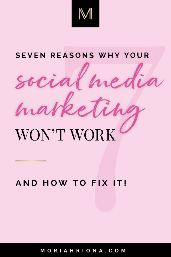 Social Media Marketing Tips: 7 Myths That Are Holding You Back | Wondering why you're not seeing social media growth? These seven common misconceptions could be your problem! Click through to learn my best tips, strategies, and hacks to grow your Instagram, Facebook, Pinterest and YouTube for your small business! #social #entrepreneur #instagram #youtube