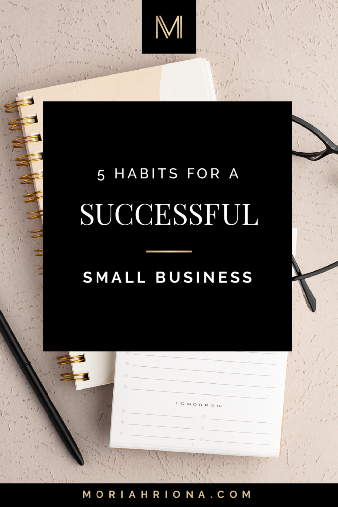 Wishing you had the secret to the success habits of small business owners? This video is for you! Watch now for my best advice for creative business owners including morning routine, time management, and productivity! #success #habits #branding
