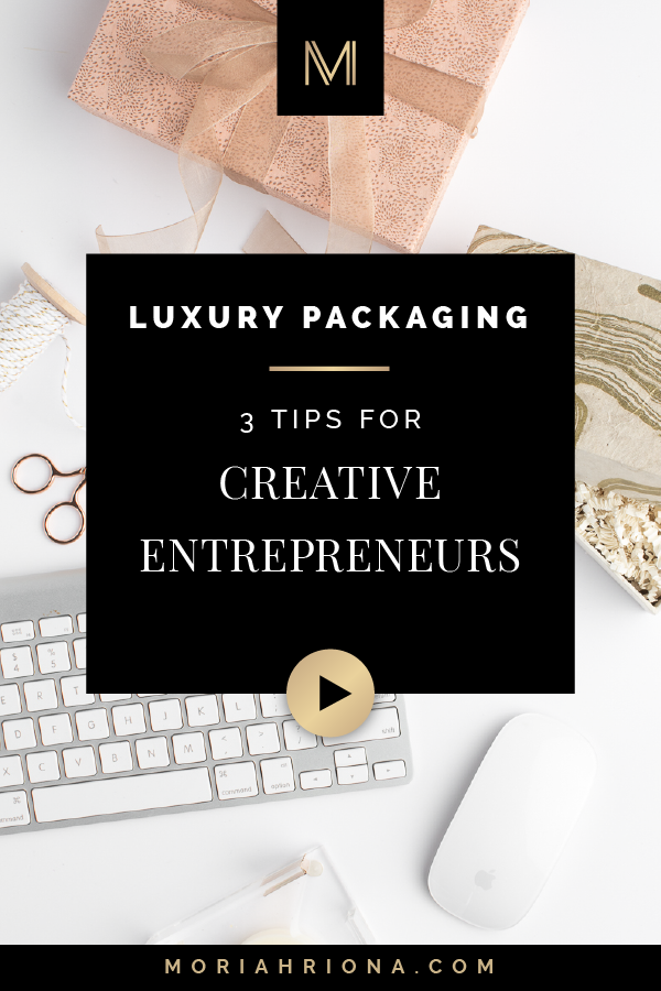 Does an online entrepreneur need Luxury Brand Packaging? YES! This video will convince you! Watch now for luxury brand packaging ideas, luxury packaging design basics, and to learn how creative entrepreneurs can use luxury packaging as part of their brand strategy. #packaging #branddesign #branding