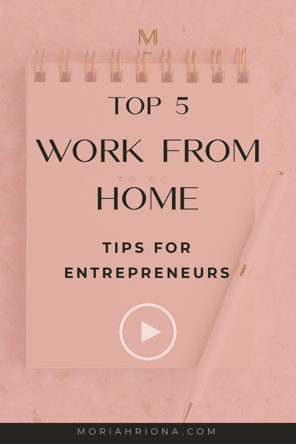 Wondering how to develop your work from home productivity as an entrepreneur? This video is for you! I’m sharing my best work from home productivity tips for entrepreneurs—including my working from home routine, productivity hacks, and my work from home productivity setup. #productivity #organization #DIY #business