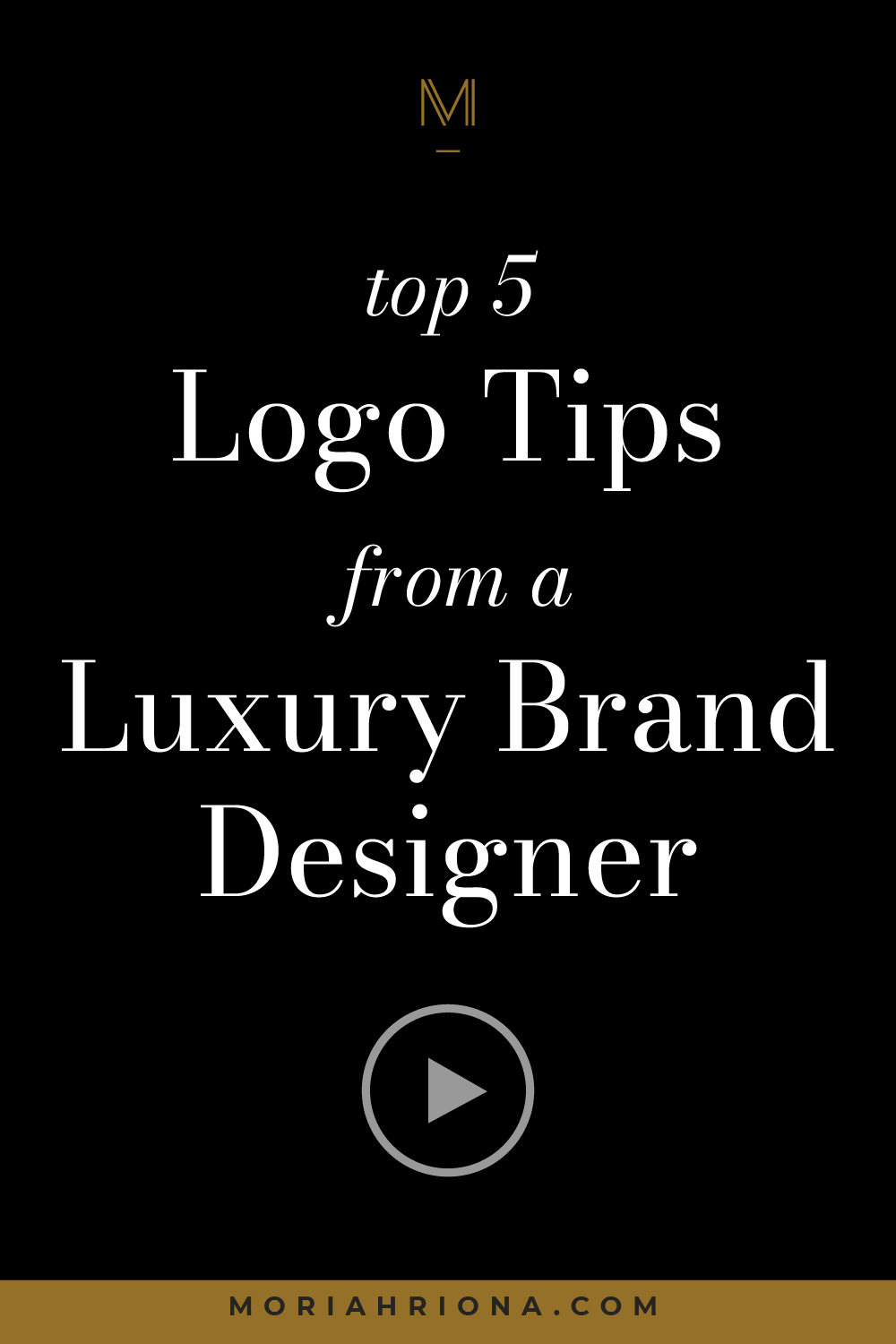 Want to learn how to design a logo that’s high-end and conveys luxury? This blog post is for you! Discover how to attract high-paying clients with my top 5 luxury logo design tips, including why you shouldn’t DIY your luxury brand logo. #luxurybrand #branding #logodesign #logodesigninspiration