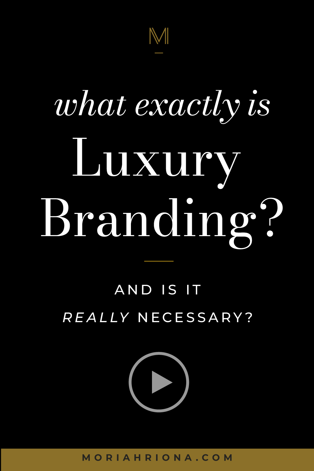 Are you wondering if building a luxury brand identity is the right move for your business? This blog post is for you! I’ll answer the question, “What is luxury branding?” and you’ll learn why a luxury branding strategy isn’t for everyone. #luxurybrand #entrepreneurship #lifecoach #brandingtips