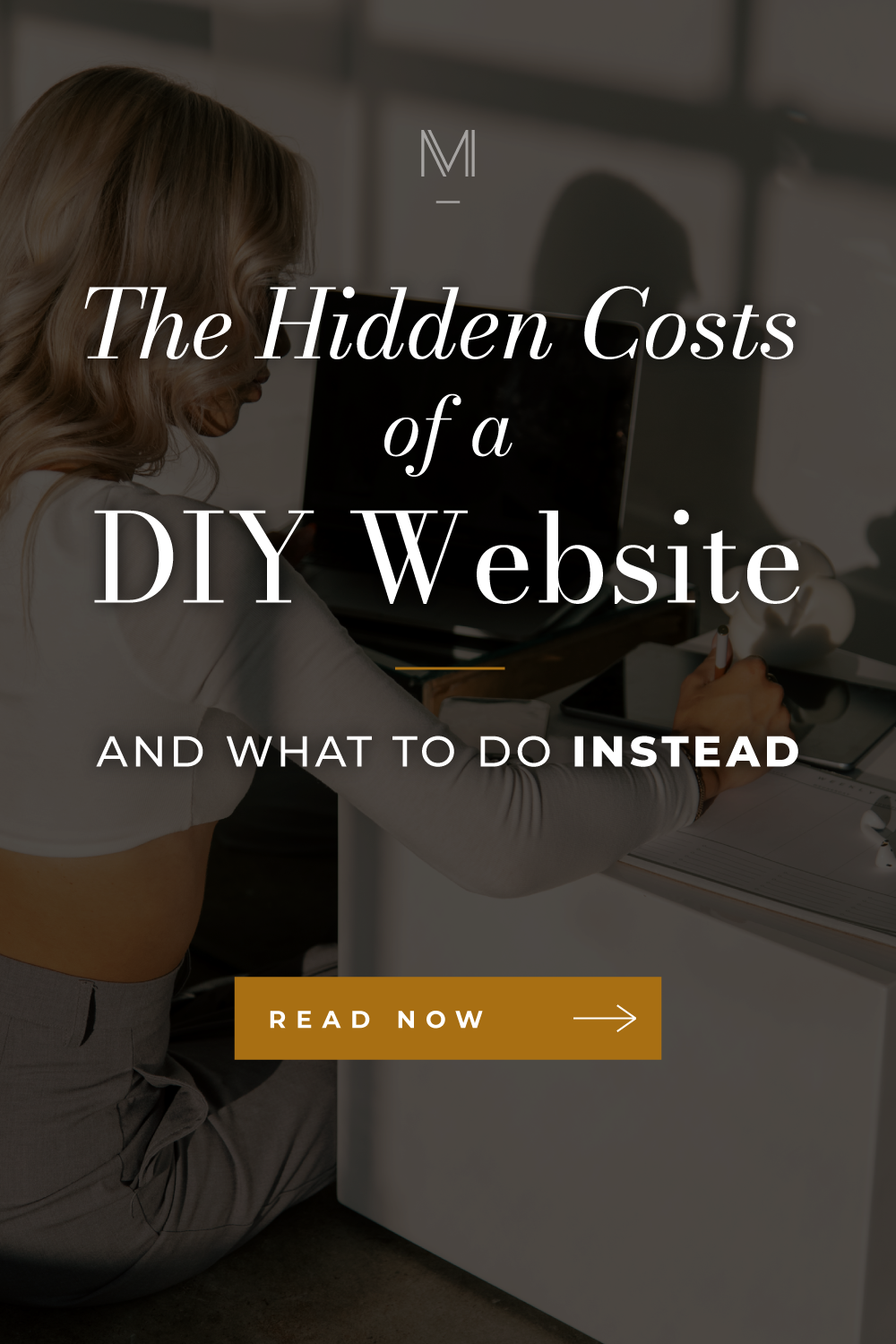 Want to know the hidden costs of a DIY website for coaches? Then this blog post is for you! Learn why DIYing your life coach website ends up costing you MORE in the long run. #luxurybrand #lifecoach #lifecoaching #femaleentrepreneur