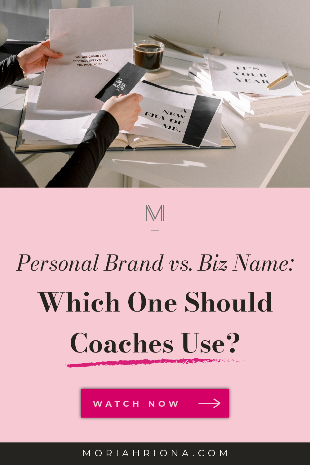 Stuck on what to name your coaching business? This guide breaks down the pros and cons of using your name vs. a brand name—so you can choose with confidence. #coachingbusiness #businessnameideas #personalbrand #brandingforcoaches #newcoach #startacoachingbusiness #superbloomcoach #womeninbusiness