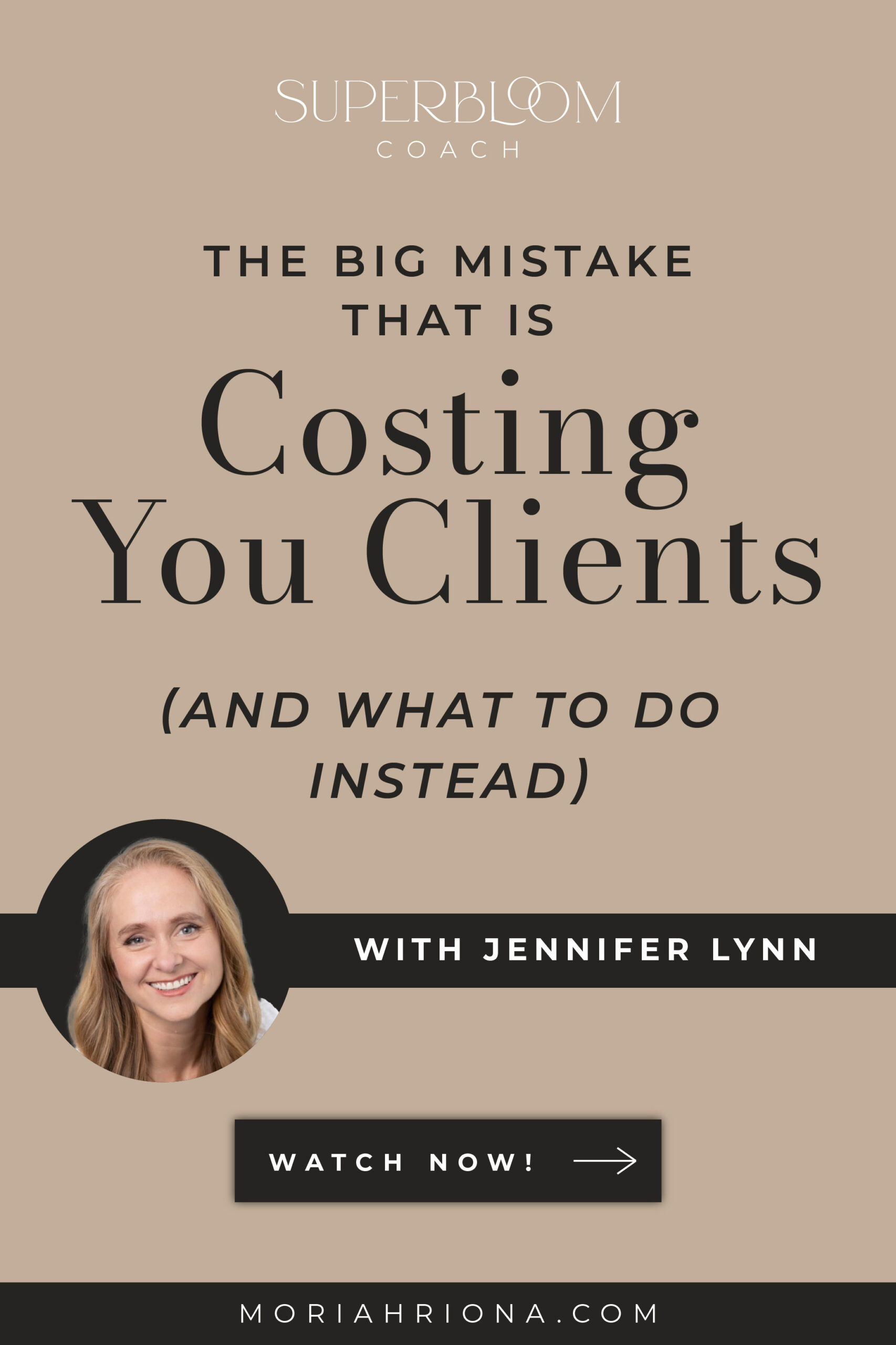 Learn how being your authentic self helps you attract better clients. Coach Jennifer Lynn reveals the mistake keeping coaches stuck in people pleasing and mom guilt.