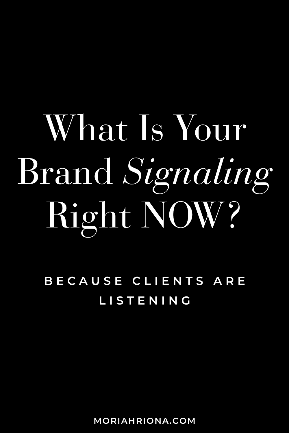 Your prices aren’t too high—your brand is too weak. Learn why high-ticket clients aren’t buying and how to fix your positioning.